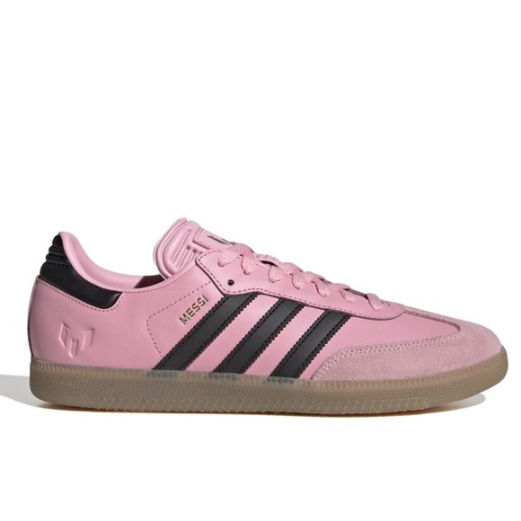 adidas Shoes - Adidas Samba Messi Pink Black Men 9 Women 10